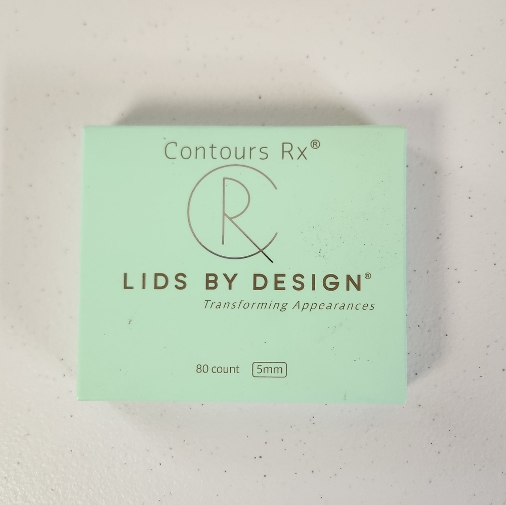 Contours Rx Lids By Design Eyelid Lift Correcting Strips 5mm 80 Ct NEW Sealed